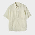 rough side [29 Exclusive] Layer Half Shirt Jacket Ivory