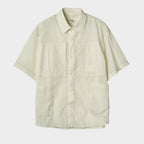 rough side [29 Exclusive] Layer Half Shirt Jacket Ivory