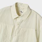 rough side [29 Exclusive] Layer Half Shirt Jacket Ivory