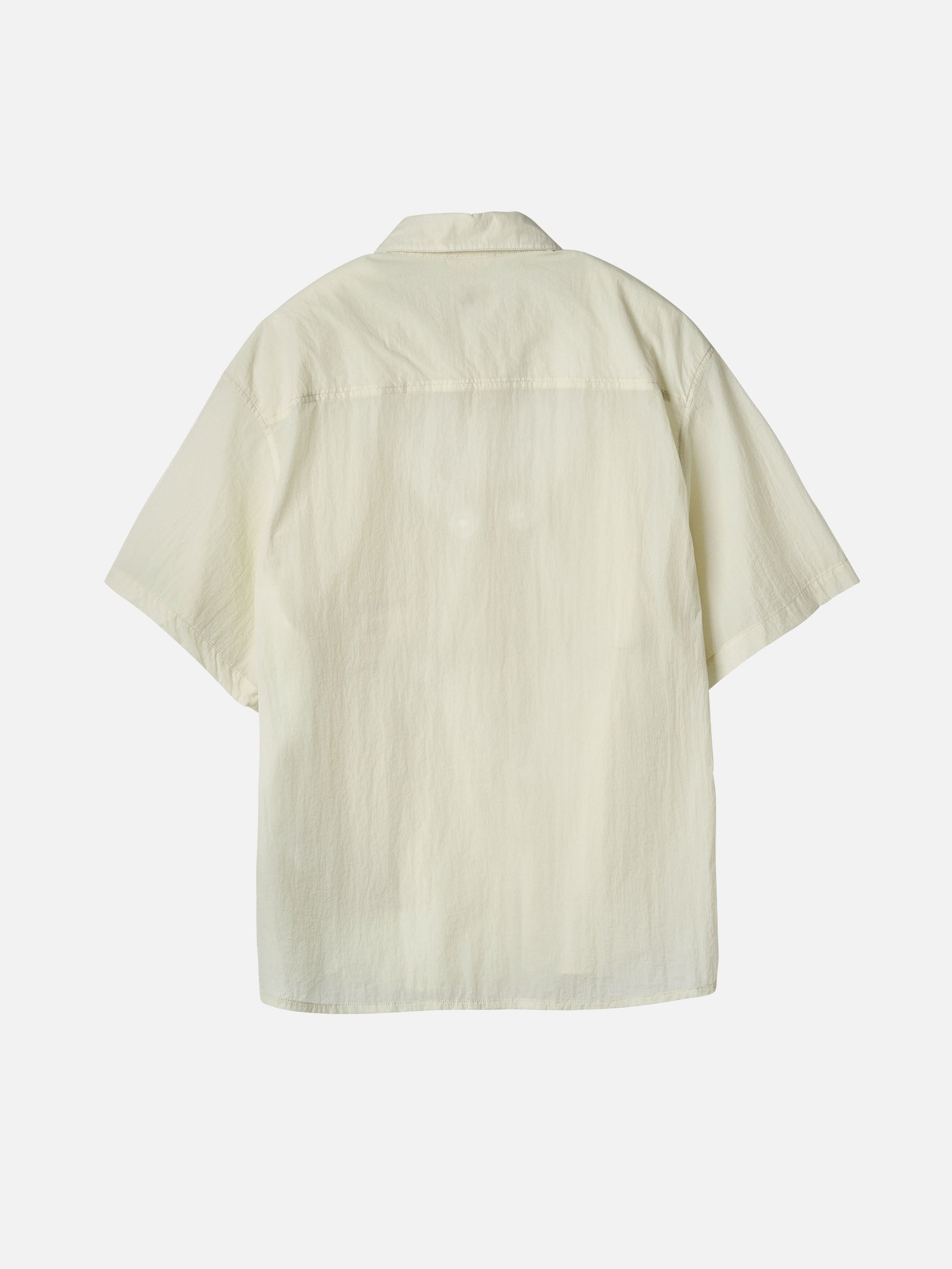 rough side [29 Exclusive] Layer Half Shirt Jacket Ivory