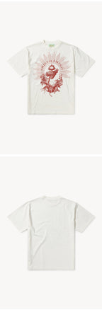 ARIES (U) Faded Aries Ex Amino SS Tee (Off White)