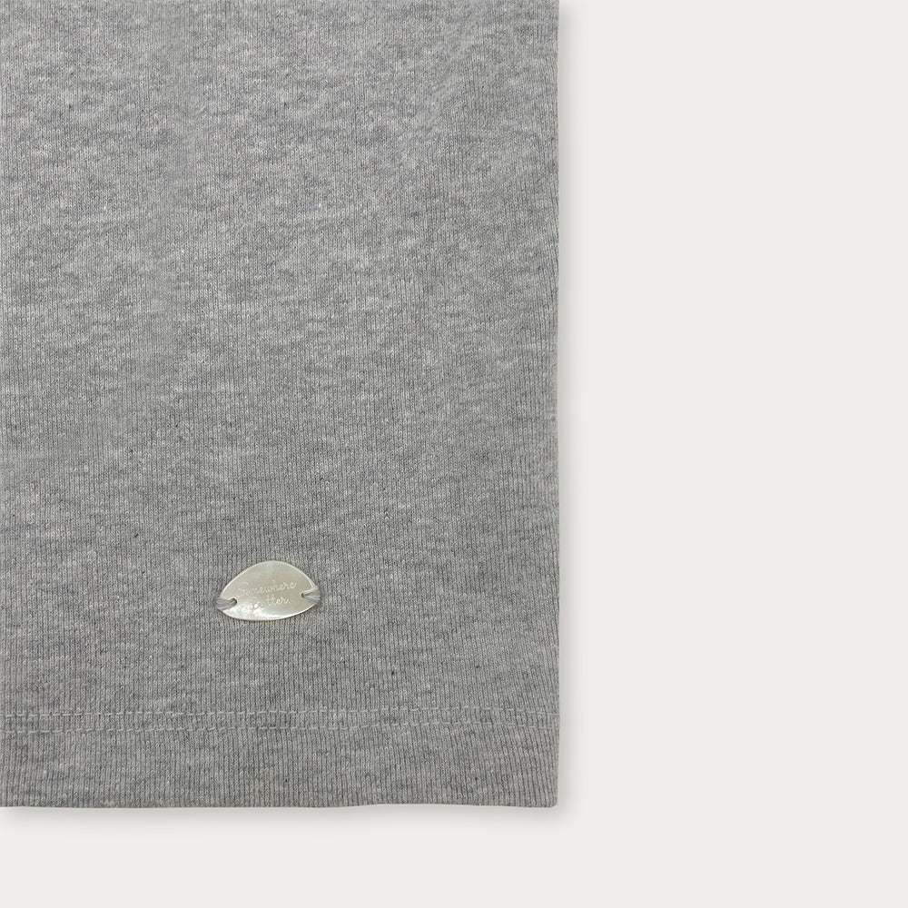 SOMEWHEREBUTTER [18th] Halter Pendant Sleeveless - Grey