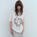 MILLO WOMEN Vintage pendant t-shirt [ivory]