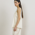 JO'S LOUNGE (w) Classic Cotton Sleeveless Two piece 008