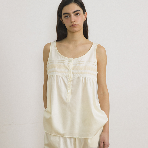 JO'S LOUNGE (w) Classic Cotton Sleeveless Two piece 008