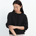 NOD [16th 8/4 pre-order delivery] Sheer Sweatshirt (Black)