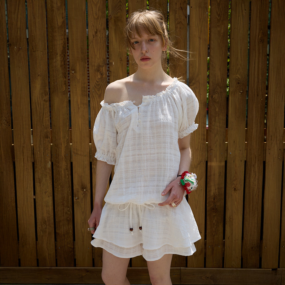FUN FROM FUN FUN FROM FUN Jumpsuit Off Shoulder