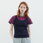 ENZO BLUES Lined sleeveless (Navy)
