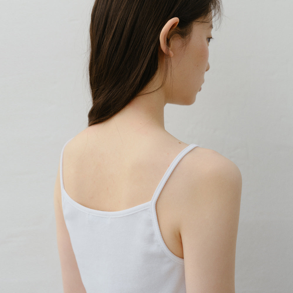 URAGO Basic ribbed sleeveless_3colors