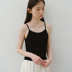 URAGO Basic ribbed sleeveless_3colors