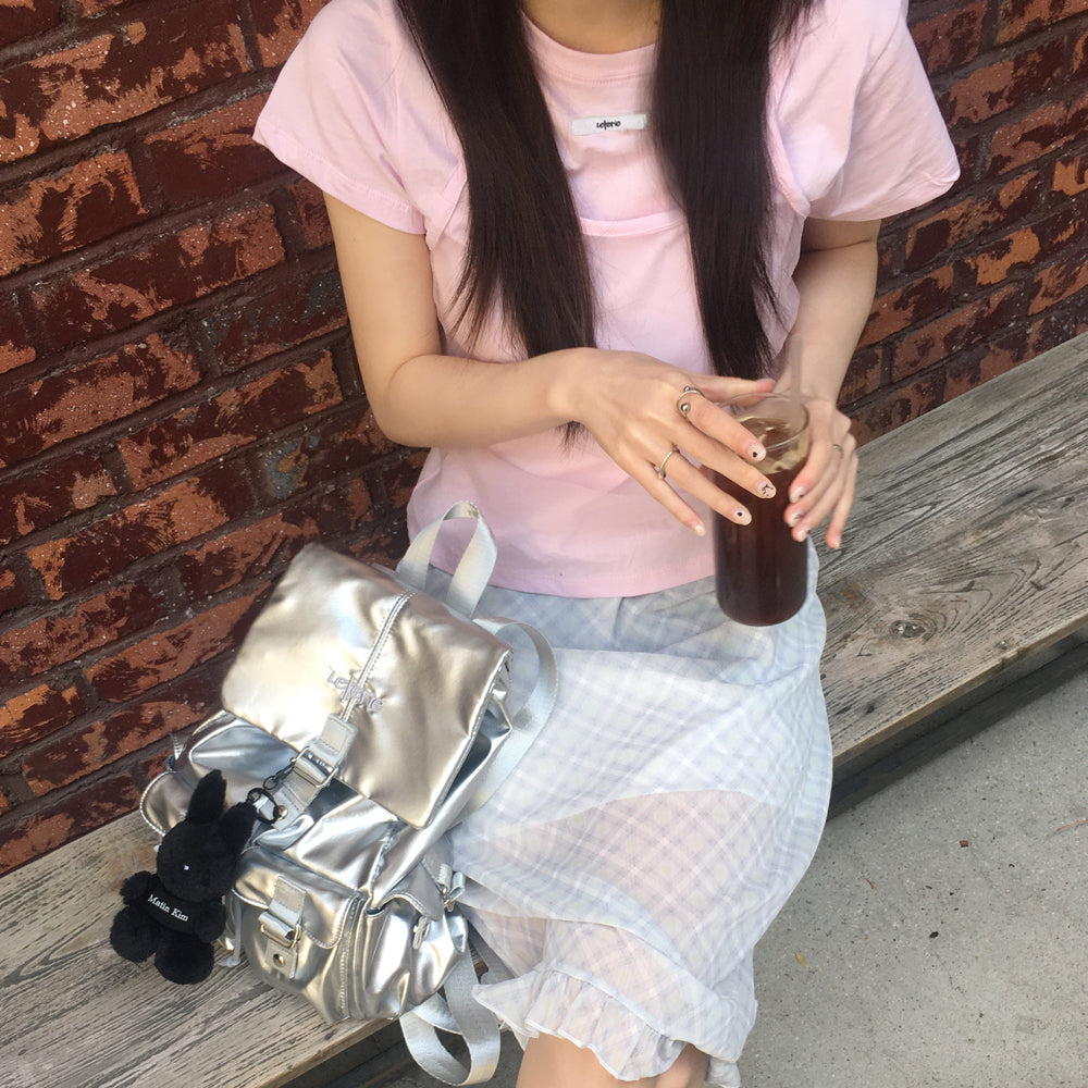 LETERIE [29CM Exclusive][Influencer PICK]BUSTIER LAYERED T-SHIRT_PINK