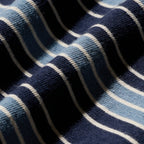DEUTERO Leo VTG Striped LS Tee Navy
