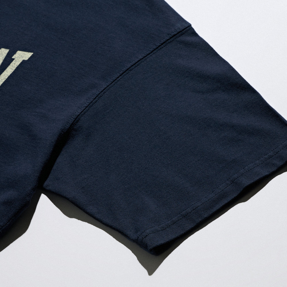 DEUTERO 90s Y.N. SS Tee DK Navy V.P. Ver