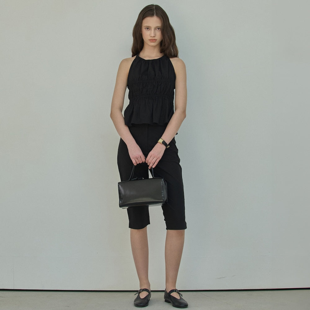 ellioti Ripple Halter Blouse_2Color