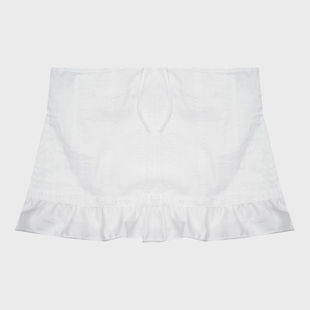 highschooldisco Angel lace sleeveless_white