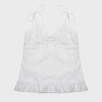 highschooldisco Angel lace sleeveless_white