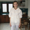 SINOON Flower Sheer Sleeveless (White)
