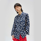 FINCA [29CM Exclusive]BK103 Classic Shirt_Navy Dot 2SIZES