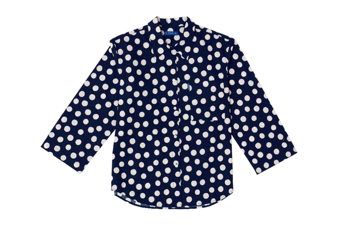 FINCA [29CM Exclusive]BK103 Classic Shirt_Navy Dot 2SIZES