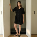 ANOU ANOU Jumpsuit Loose Fit V-neck