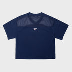 REEBOK Summer Lettering Jersey T-Shirt (W) - Navy