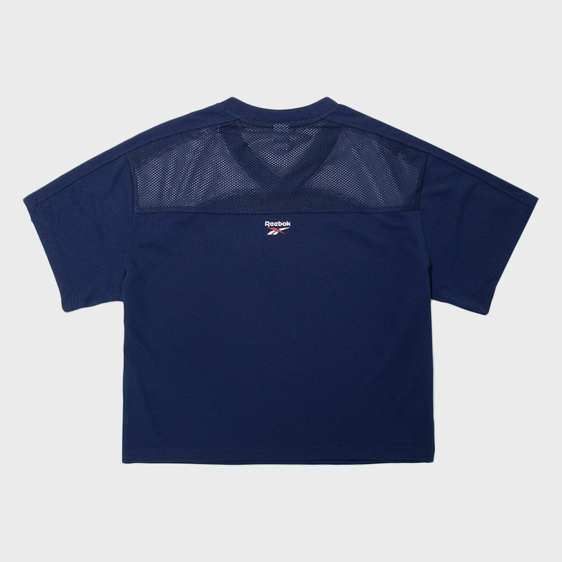 REEBOK Summer Lettering Jersey T-Shirt (W) - Navy