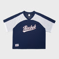 REEBOK Summer Lettering Jersey T-Shirt (W) - Navy