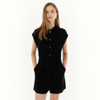 MARIECLAIRE MARIECLAIRE Jumpsuit Linen Outer Pocket