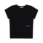 FANCY CLUB REBIRTH OF HEAVEN CROP TEE (BLACK) F25QB135