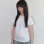 FANCY CLUB REBIRTH OF HEAVEN CROP TEE (BLUE) F25QB135