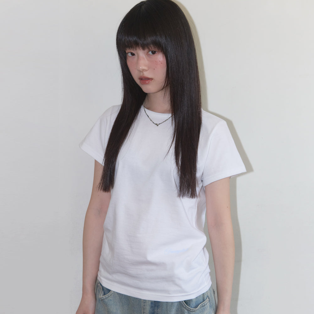FANCY CLUB REBIRTH OF HEAVEN CROP TEE (BLUE) F25QB135