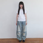 FANCY CLUB REBIRTH OF HEAVEN CROP TEE (BLUE) F25QB135