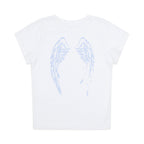 FANCY CLUB REBIRTH OF HEAVEN CROP TEE (BLUE) F25QB135