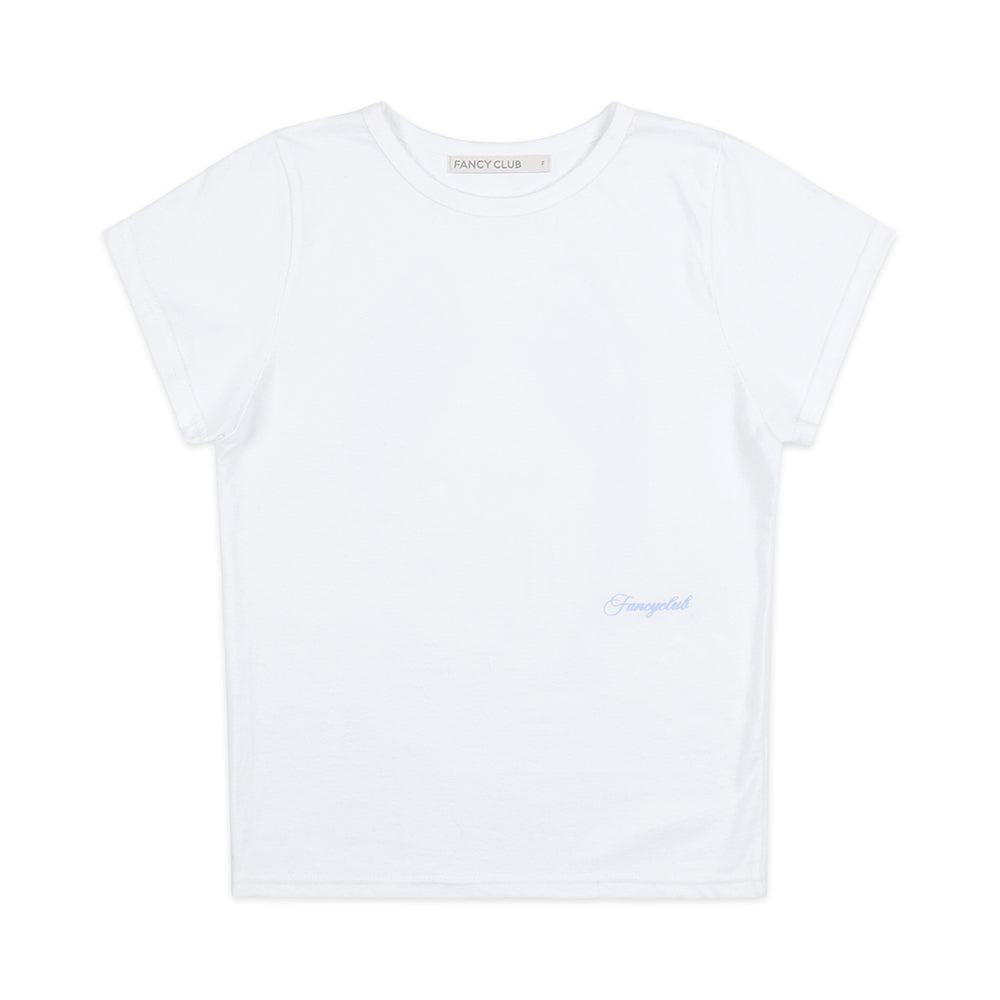 FANCY CLUB REBIRTH OF HEAVEN CROP TEE (BLUE) F25QB135