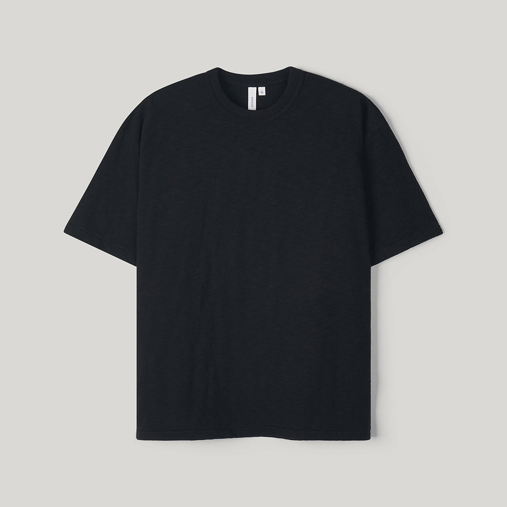 SEASUN 26SS SLUB TEE_BLACK