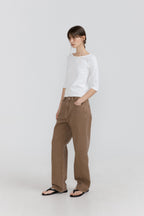 HACER Silket Boatneck T-Shirt (5color)