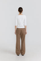 HACER Silket Boatneck T-Shirt (5color)