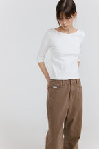HACER Silket Boatneck T-Shirt (5color)
