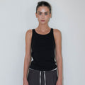 EVESAGE [4th reorder] Basic tank top (Black)