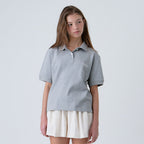 MAGNET ARCHIVE [2nd] Nina PK Shirt (Melange Gray)