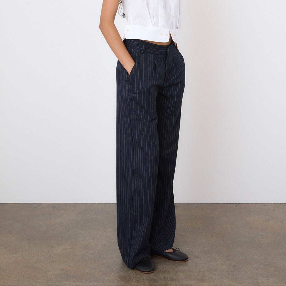 PEACHY DEN (W) The Lennox Trousers (Ink)