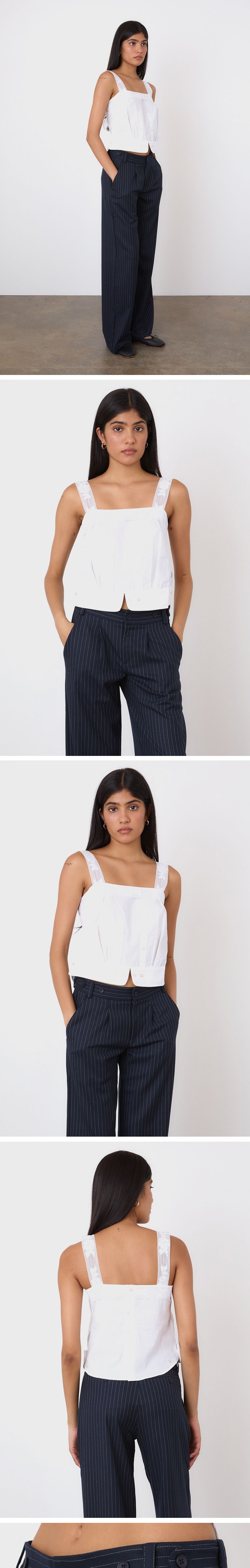 PEACHY DEN (W) The Lennox Trousers (Ink)