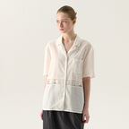 TTUDEMENT FRENCH LACE SHIRT (IVORY)