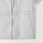 TTUDEMENT FRENCH LACE SHIRT (IVORY)