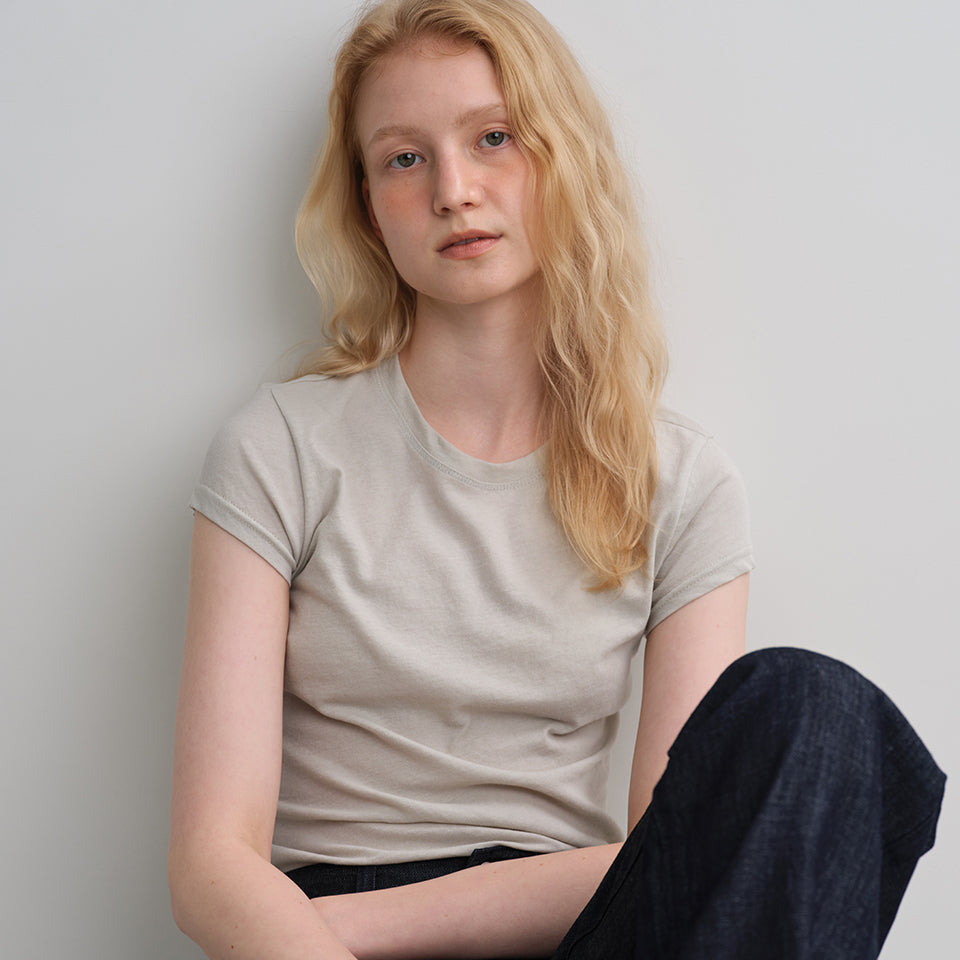 BLANK03 sheer cotton t-shirt (6colors)