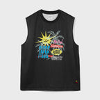 CGP SUNSHINE PARADISE Mesh Sleeveless_Black
