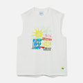 CGP SUNSHINE PARADISE Mesh Sleeveless_Cream