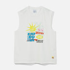 CGP SUNSHINE PARADISE Mesh Sleeveless_Cream