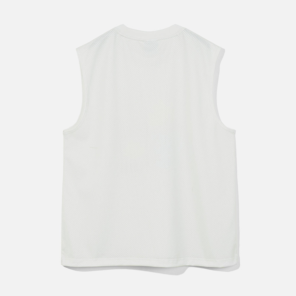 CGP SUNSHINE PARADISE Mesh Sleeveless_Cream