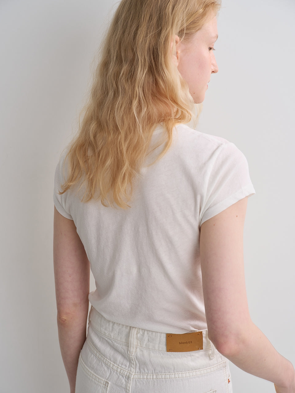 BLANK03 sheer cotton t-shirt (6colors)